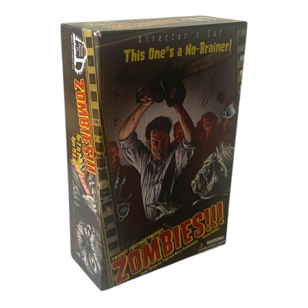 2006 Zombies!!! Director's Cut 2nd Edition Card Build Board Game Complete